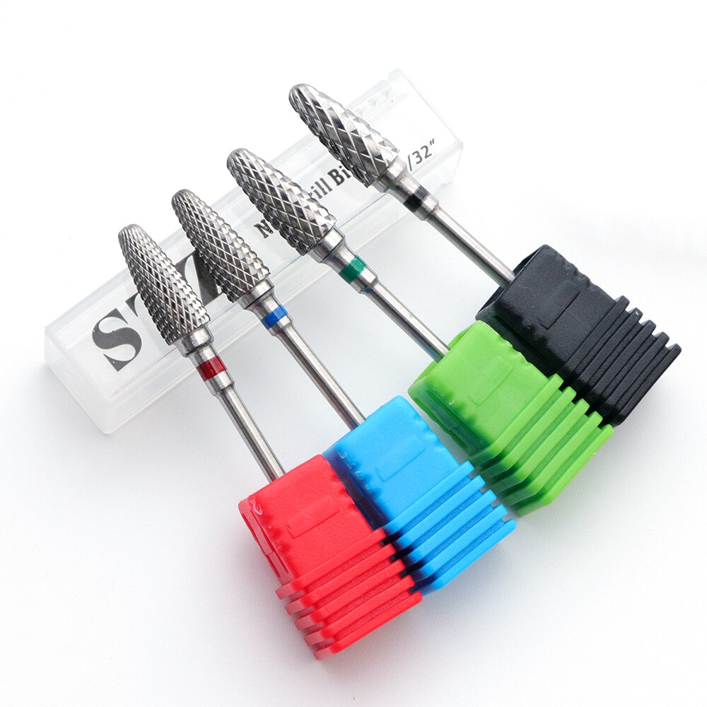 1 Uds. De carburo de tungsteno, broca para uñas, fresa de carburo, cutícula eléctrica, limas de uñas de mayor para manicura TRF0615