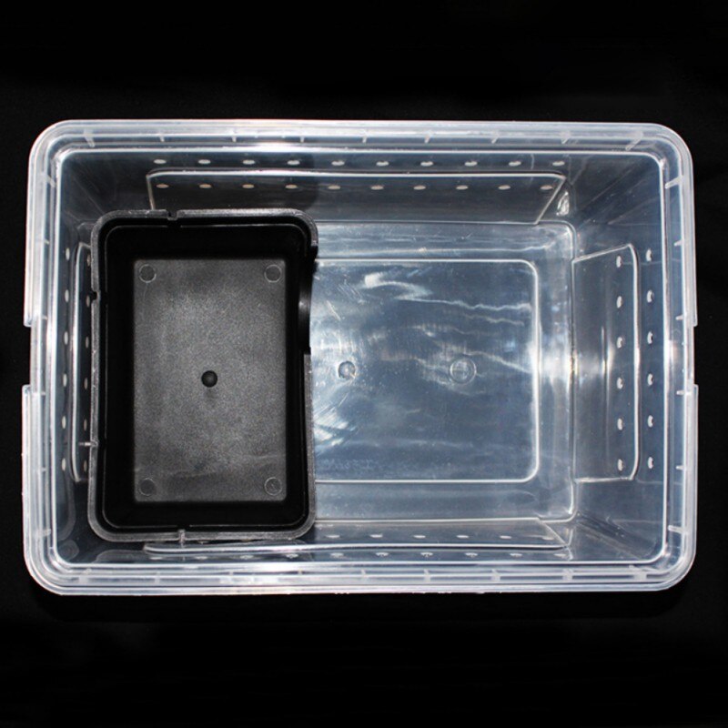 Reptile Hide Box Small Animal Hideaway Hides with Textured Surface Help Peeling for Snakes Lizards Leopard Gecko