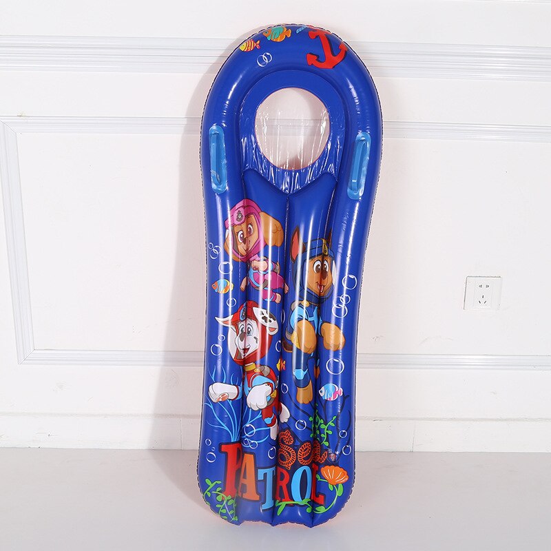 Flotador inflable de PVC para niños, cama flotante, juego acuático de verano