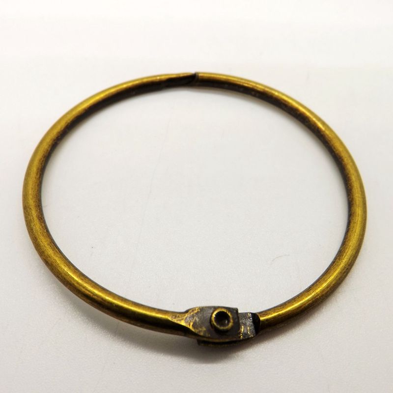 Produkter antik bronze gardin ring 51mm 63mm nøglering hængende ring samling bindemiddel ring 10 stk/pakke