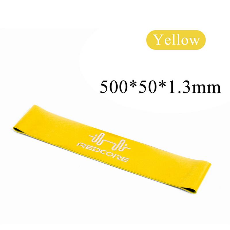 Ginásio Equipamentos de Ginástica Treinamento de Força Crossfit Yoga faixas da Resistência Bandas de Látex Elástico Loops De Borracha Equipamento de Treinamento Do Esporte: Amarelo