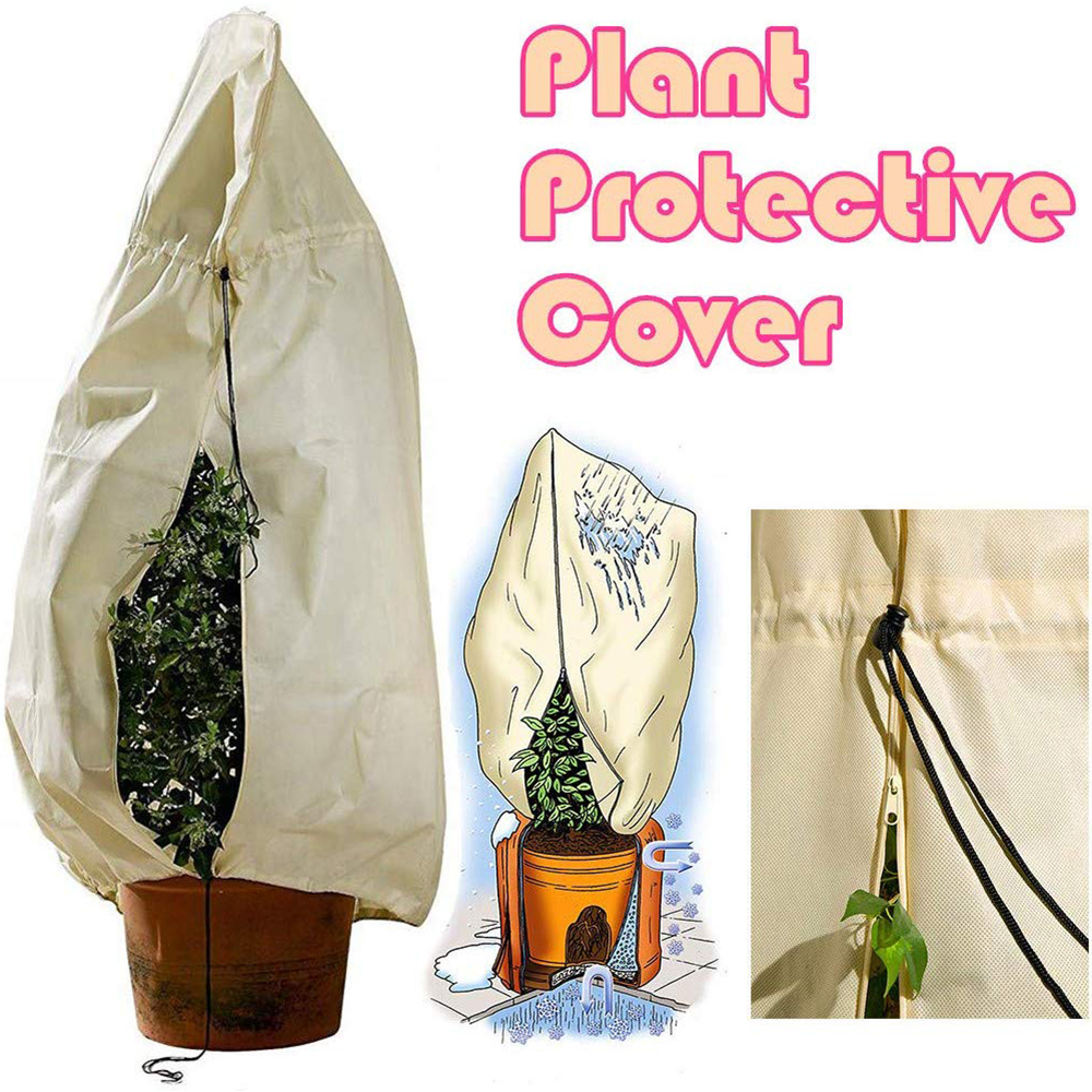 Varm dækning træ busk plantebeskyttelse pose frostbeskyttelse have have vinterbeskyttelse mod skud kroner plantedæksel