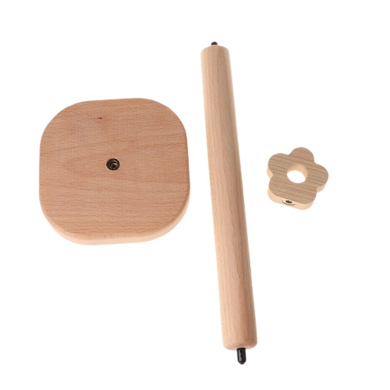 Wooden Kitchen Roll Holder roll Stand Wood Kitchen Paper Towel Roll Holder U7EA