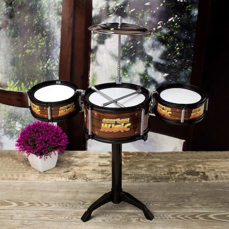 Speelgoed Drum Set 3 Stuks Kleine Maat Educatief Ontwikkelaar Speelgoed