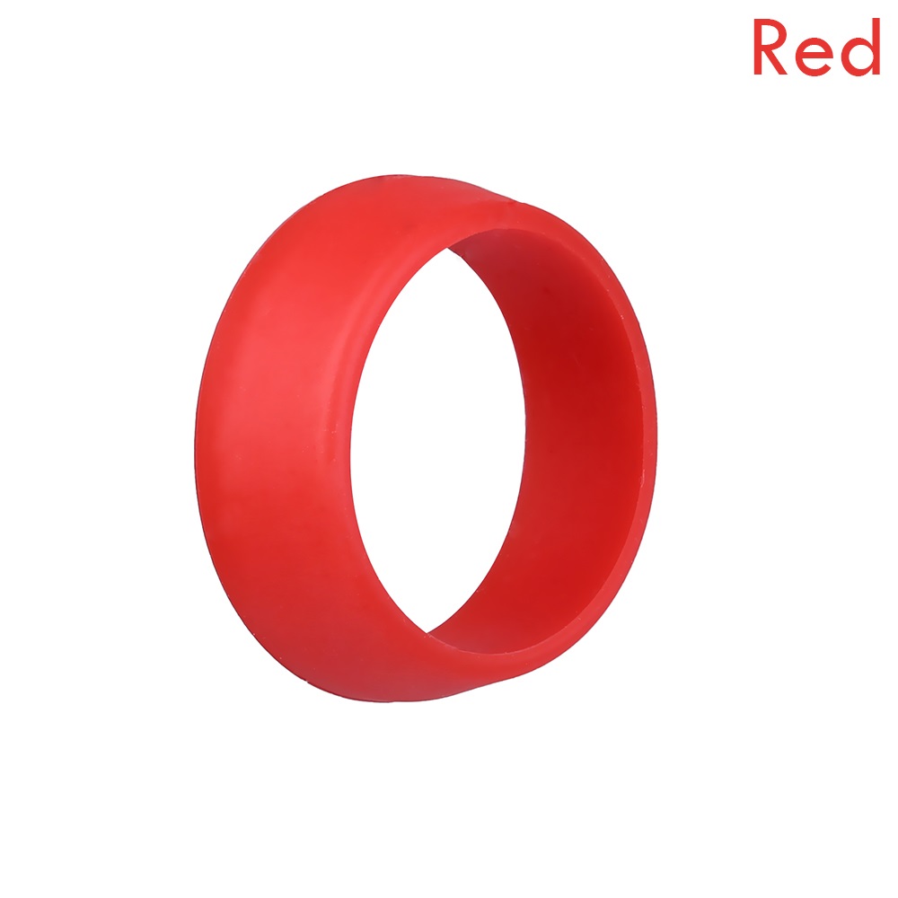 1Pcs Silicone Waterproof Bicycle Seatpost Case Protective Ring 4 Colors Mountain/Road Bike Seat Post Rubber Ring Cover: red / S