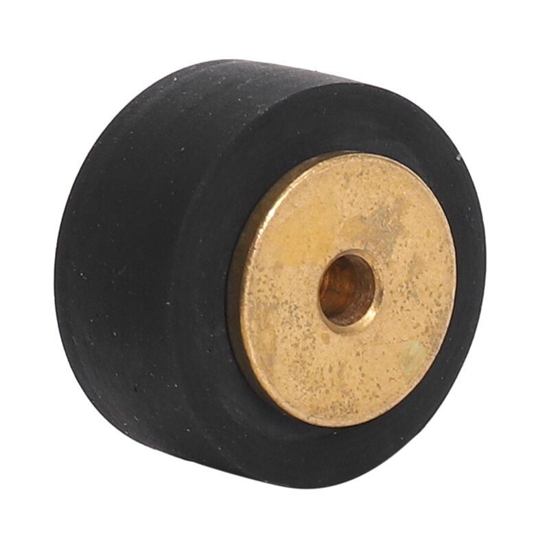 5Pcs 13X8X2.0 Card Seat Audio Belt Pulley Copper Shaft Press Pulley for Tape Recorder Radio/Amplifier