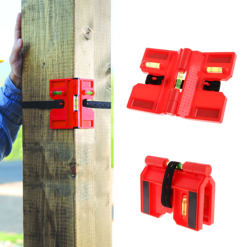 340 Graden Opvouwbare Magnetische Niveau Pijpleiding Buis Installatie Pijplijn Bouw Pijp Locator Niveau Geest 1Pcs