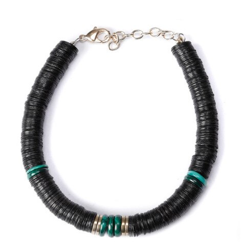 Boho della boemia Ras de Cou Desert Dore Blanc Noir naturale shell in rilievo collane di modo del choker collana di perline donne di kolye colar: bracelet 6