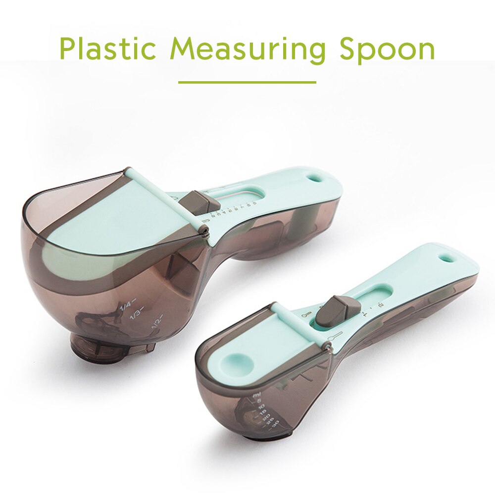 Double Head Measuring Spoon Stainless Steel Magnetic Measurement Teaspoon Kitchen Accessories Ingredients Measuring Spoon