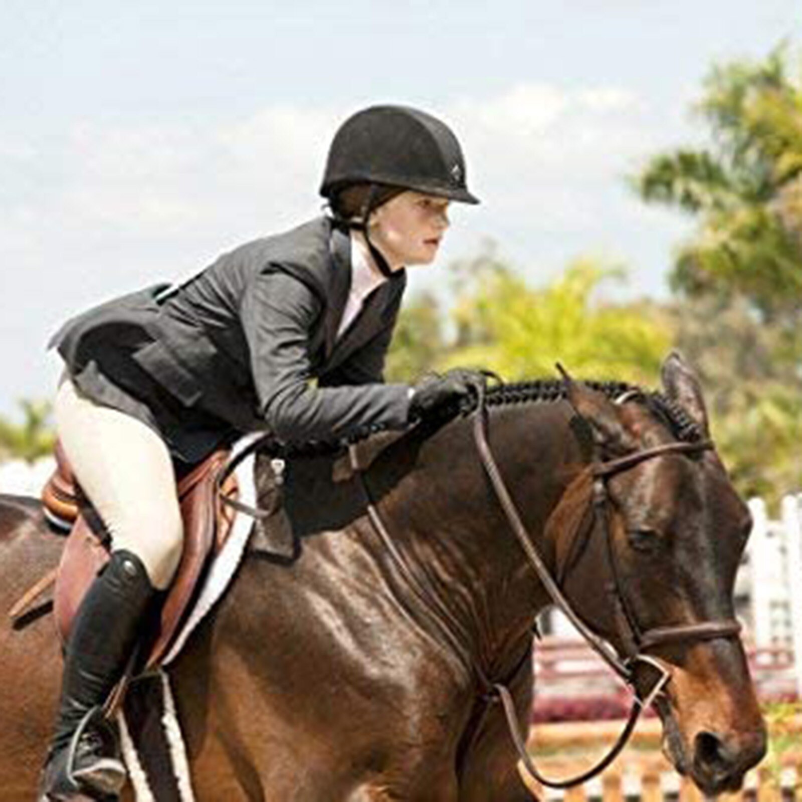 Guantes de montar a caballo profesionales, de tela de algodón, de cuero, para montar a caballo,