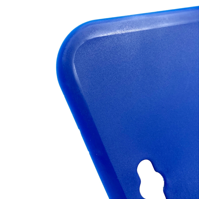 Blue Wallpaper Scraper Hand Tools 27x14cm/10.63x5.51'' DIY Plastic Handle Polygon Wallpaper Pressing Trowel