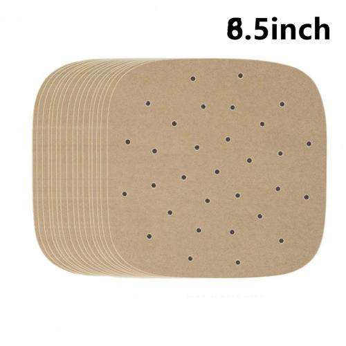 100 pièces/sac Absorbant L'huile Papiers multi-usages Anti-adhésif Facile à Utiliser Léger Portable En Bambou Revêtement Plaquettes pour la Cuisine: Log Color 2