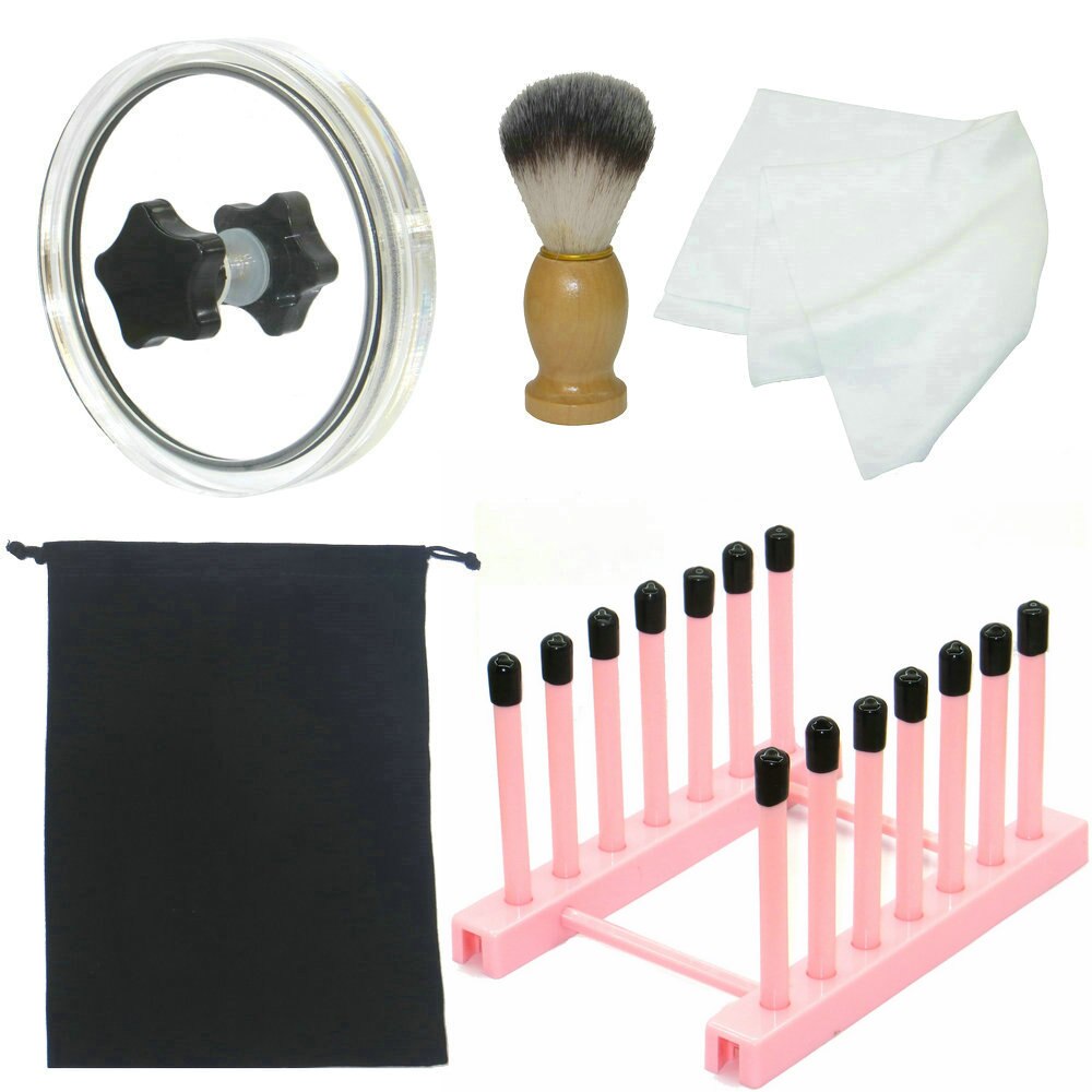 Label Saver Record Cleaner Album Lp Vinyl Schoon Protector Klem Care Clip Kit 4 In 1: Pink