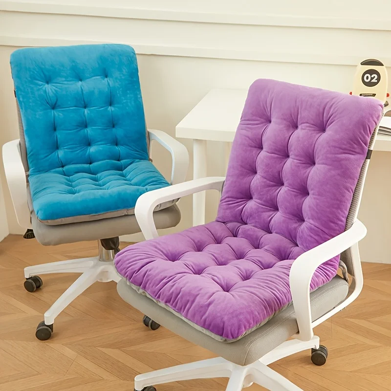 Het verdikte kussen is ergonomisch ontworpen met zachte rugsteun, geschikt voor langdurig zitten en huisdecoratie