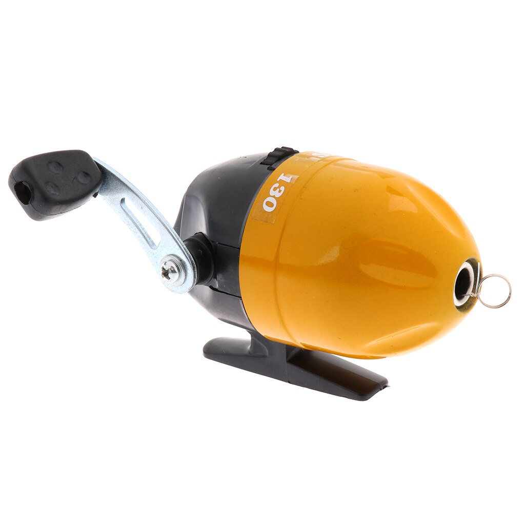 Mini Fishing-Reel Lightweight base metal handle Speed ratio：2.6:1 Closed Fishing Reel