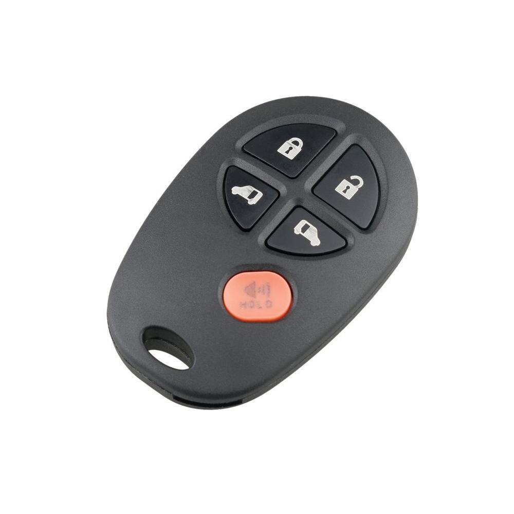 5-Key Remote Control 315Mhz Plastic Alloy Automobile Parts Car Replacement Key Keyless Entry Key Remote Control