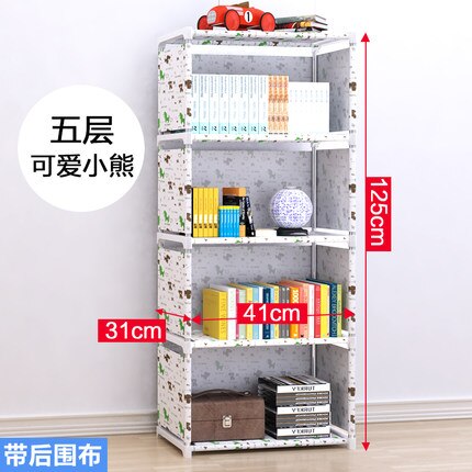 Einfache bücherregal Stärken sterben lagerung schränke freundlicher bücherregal freie kombination Moderne lagerung schränke: little bär 4 schicht