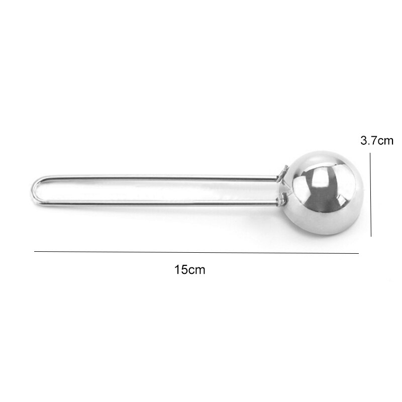 Utensilios de cocina, cuchara para mezclar café, cuchara de medida, multifunción, mango largo, acero inoxidable, fácil limpieza, 1 Uds.