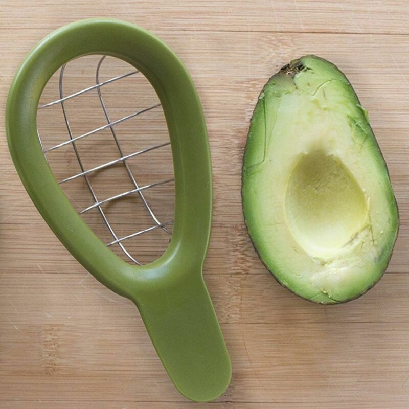 Avocado Slicer Meloen Vruchten Cutter Cuber Keuken Hand Tool Voor Avocado Snijden Groente Gereedschap Thuis Accessoire