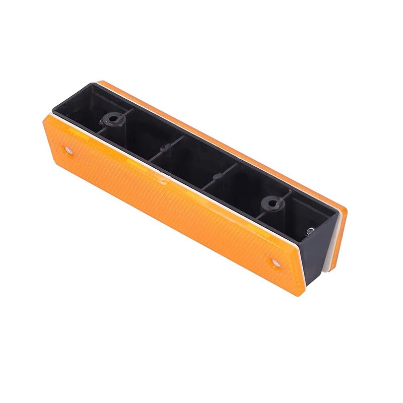 Road Markings Rectangle Reflective Sign Road Plug Marking for Road Warning Systems Yellow