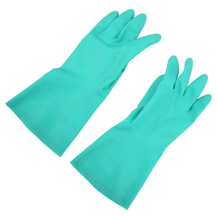 1 Pair Nitrile Rubber Gloves Hands Protection for Household Agriculture Cleaning Laboratory Paint Nitrile Rubber Gloves