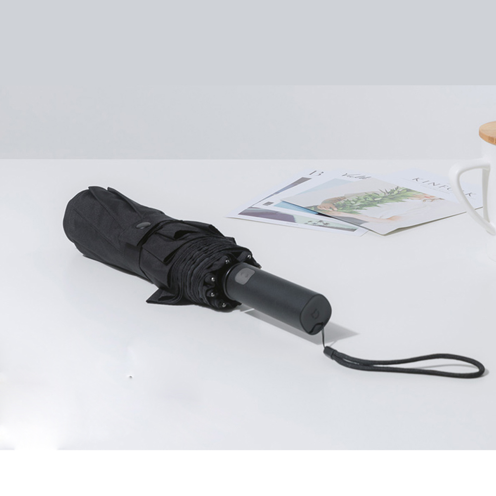 Xiaomi Mijia-Paraguas automático Original para hombre y mujer, sombrilla de aluminio resistente al viento, impermeable, UV, para verano e invierno