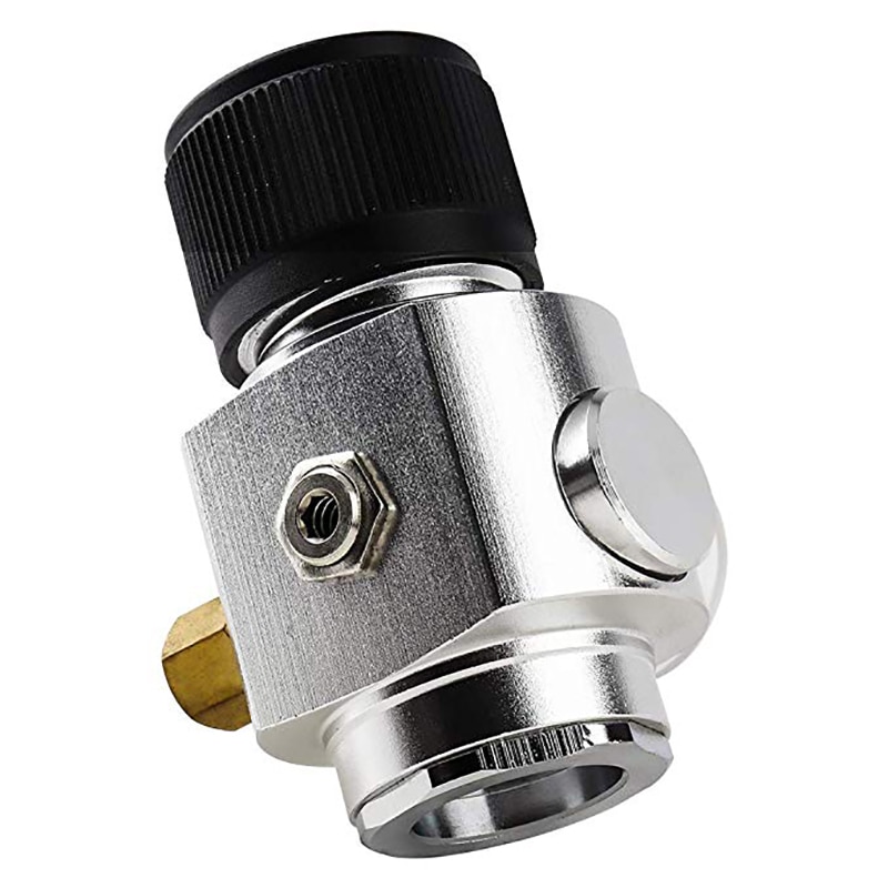 0-30 PSI Co2 Charger,Home Brew Mini Co2 Charger with 3/8 '' Thread for Mini Keg Growler Use, Bar Accessories