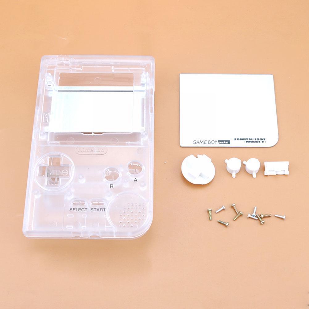 Geschikt Voor Gbp Transparante Shell Met Knop Kit Geschikt Voor Gameboy Pocket Game Console Vervanging Shell Kit J3S4