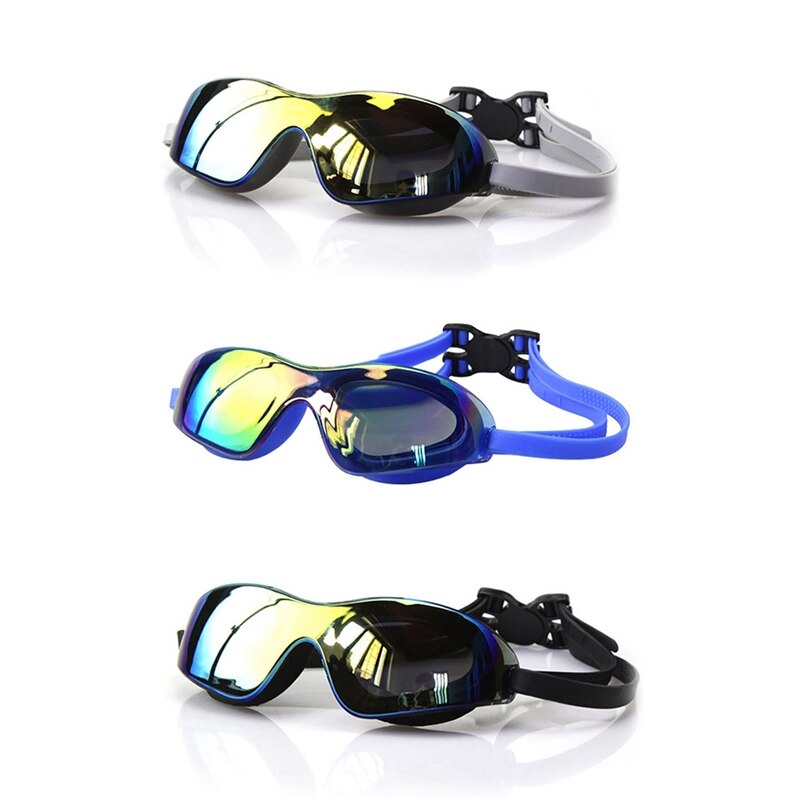 Zwembril High Definition Electroplated Lens Waterdicht Stofdicht Anti-Fog Anti-Uv Bril Volwassen Brillen Vrouwen Mannen