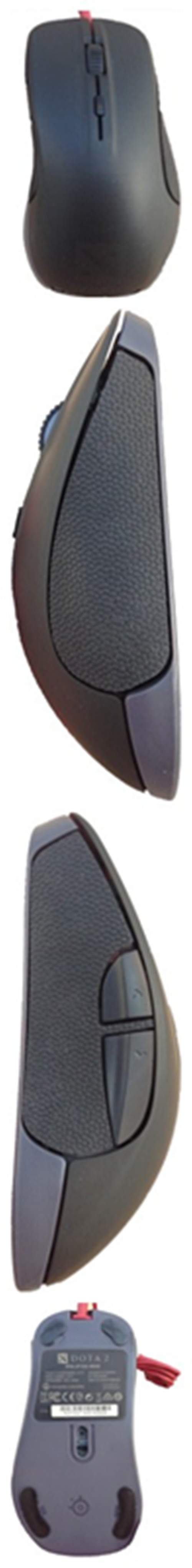 1 set/pack mouse side grip stickers Anti-slip Tape for Steelseries Rival/Rival 300