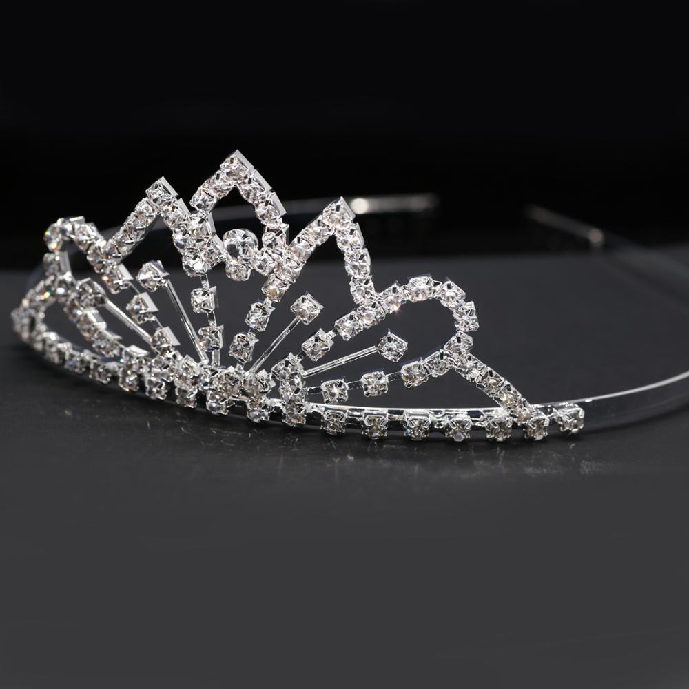 Bride Crown Wedding Bridal Tiaras For Women Party Headdress Crowns Crystal Headband Tiara Wedding Diamond Hair Accessories HG10