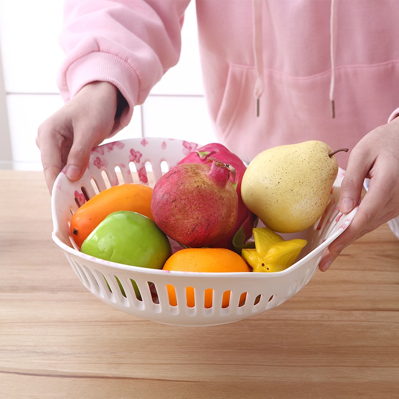 European Style Snack Plate Kitchen Product Tools Gadgets Multifunction Fruit Dish Eco-Friendly