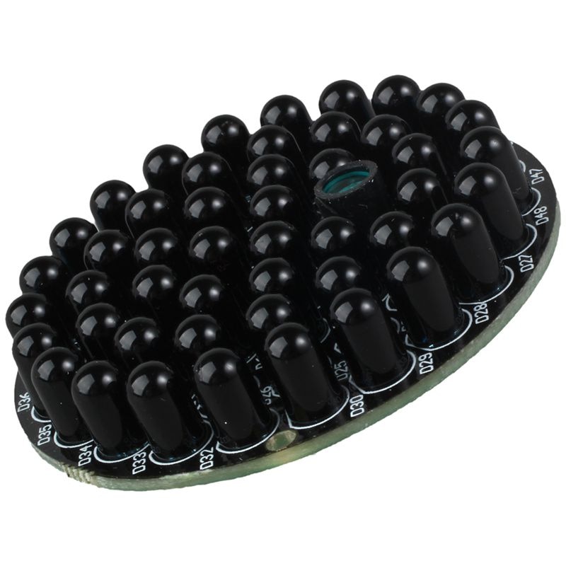 Ir-infrarood led-bord 940nm 48 ir-leds onzichtbaar 's nachts geen blootstelling lichtbord voor ir-verlichting cctv-accessoires