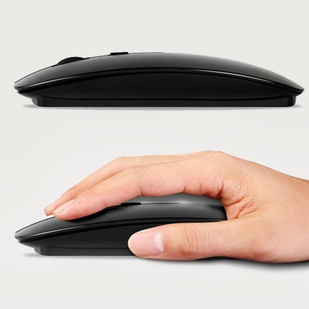 2.4Ghz Wireless 2 In 1 Cordless Mouse 1600 DPI Ultra-thin Ergonomic Portable Optical Mice Computer PC