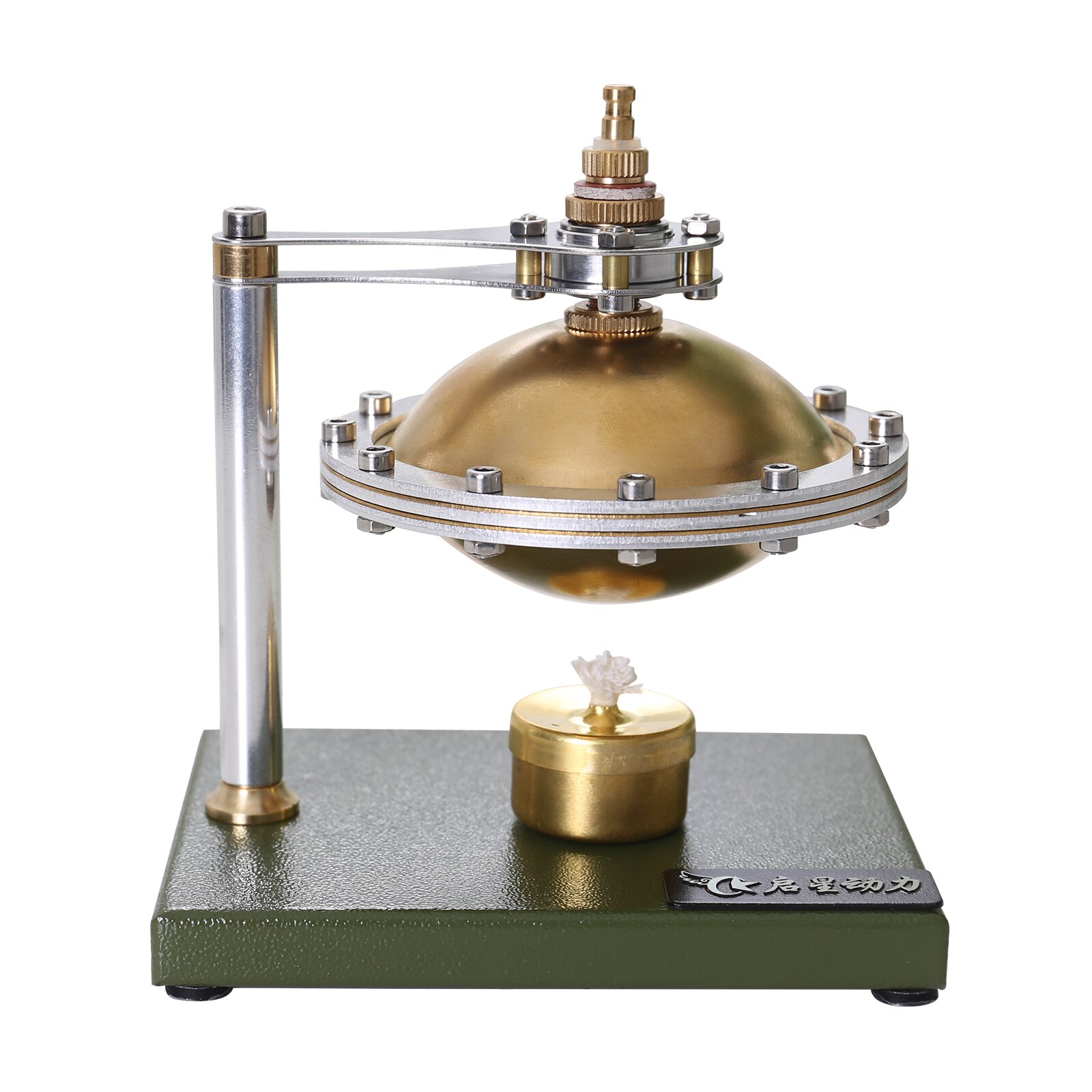 Air Stirling Engine Motor Model DIY Unassembled Steam Flying Saucer Full Metal Physics Science Experiment Toy