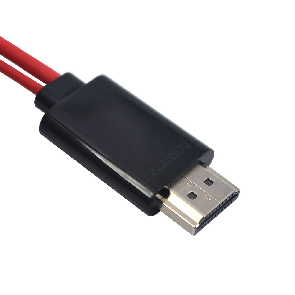 Kebidu Micro USB 11 Pin a HDMI HDTV adaptador de Cable de Video AV para Samsung Galaxy S2 I9100 S I9000 nota I9220 para HTC para Sony