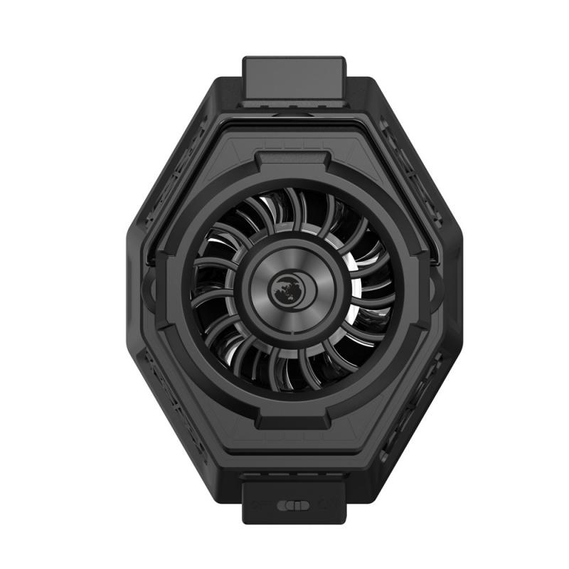 F3 Ice Armor Black Cooling Cooling Cooling Live Game For Peace Shark Fan Back Clip Mobile Phone Semiconductor Radiator: Default Title