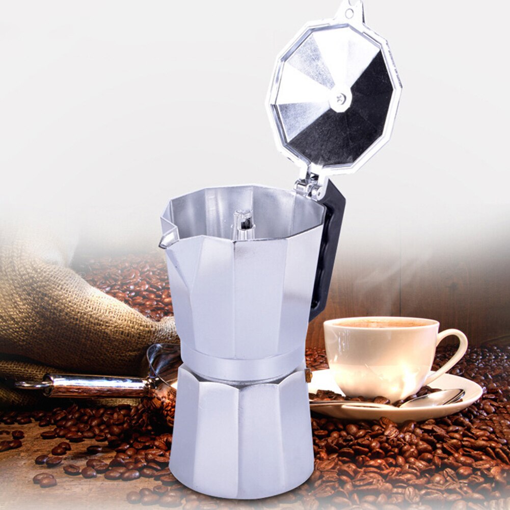 Coffee Maker Aluminum Mocha Espresso Percolator Pot Latte Coffee Maker Moka Pot Stovetop Coffee Maker Cafeteira Percolator