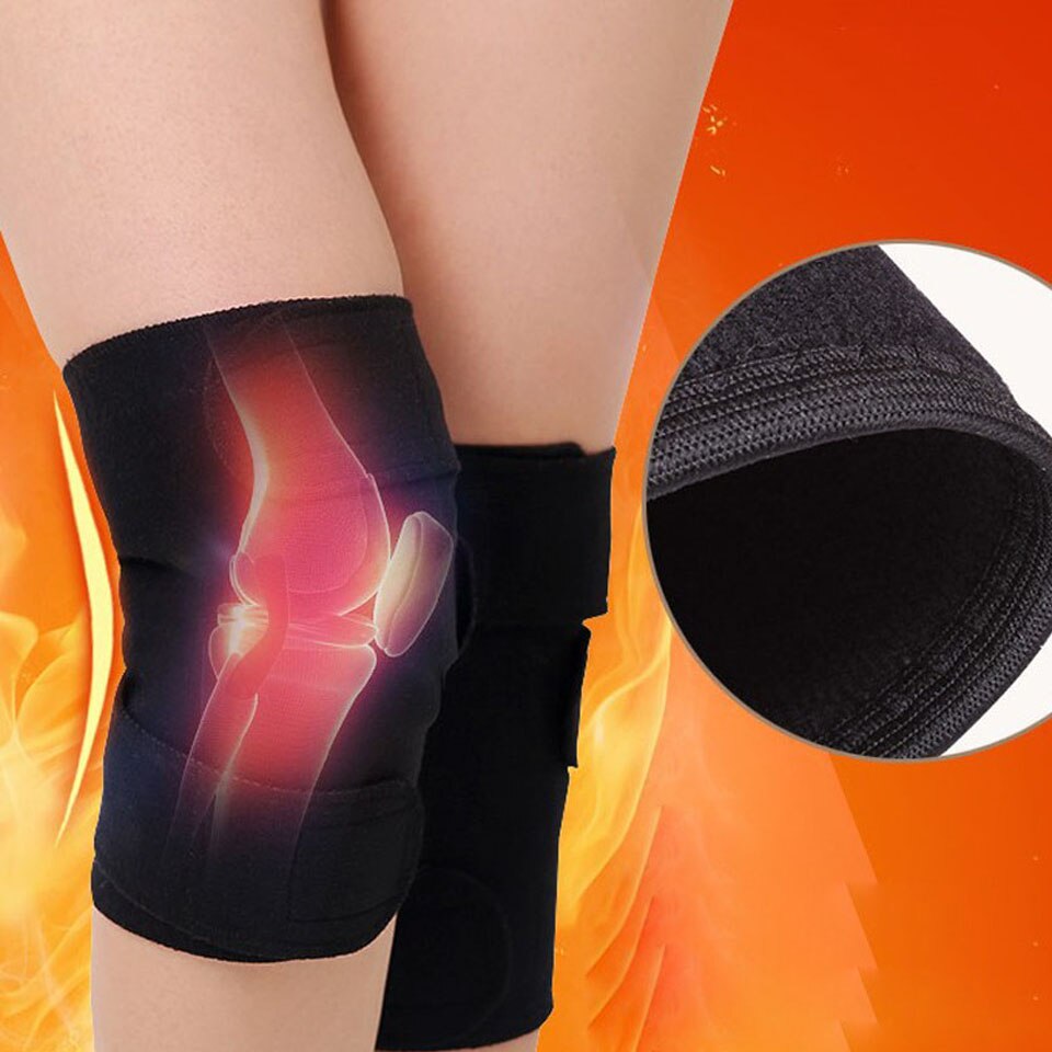 Zelf Warmte Knie Brace Ondersteuning Wrap Massager Infrarood Verwarming Therapie Artritis Pijn Letsel Herstel Knie Pads