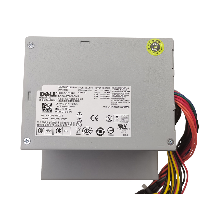Original DELL Optiplex 580 760 780 960 980DT Power Supply AC255AD-00 L255P-01 F255E-01 D255P-00 PC8051 Power Supply