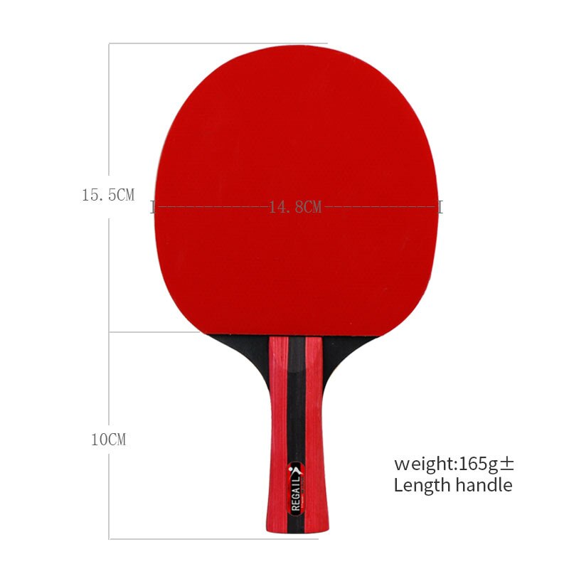 3 Sterren Ping Pong Paddle Sets Tafeltennis Peddels 3 Ballen 2 Tafeltennis Rackets Opslag Gevallen Indoor Outdoor Games accessoires