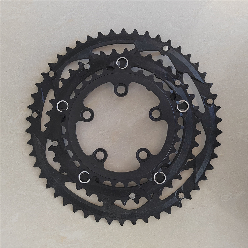 TRUYOU ruota di Catena 130BCD 50T 39T 74BCD 30T corona Strada Della Bicicletta Pieghevole Bici Anelli Della Catena Mtb 9/10 Velocità CNC per Tre Dischi