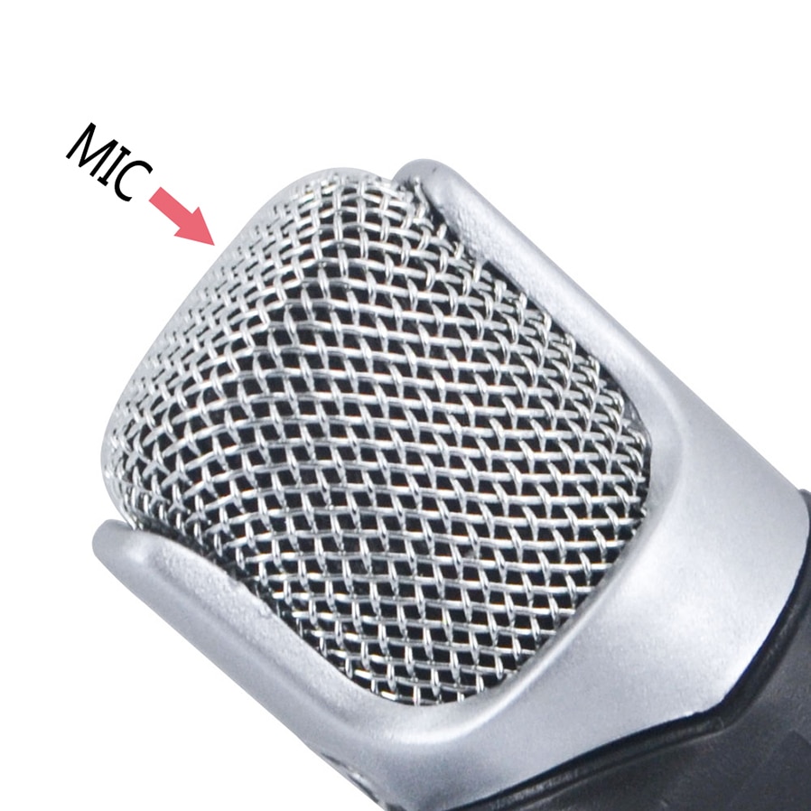 Draagbare Mini Mic Digitale Stereo Microfoon voor Recorder PC laptop camera MD