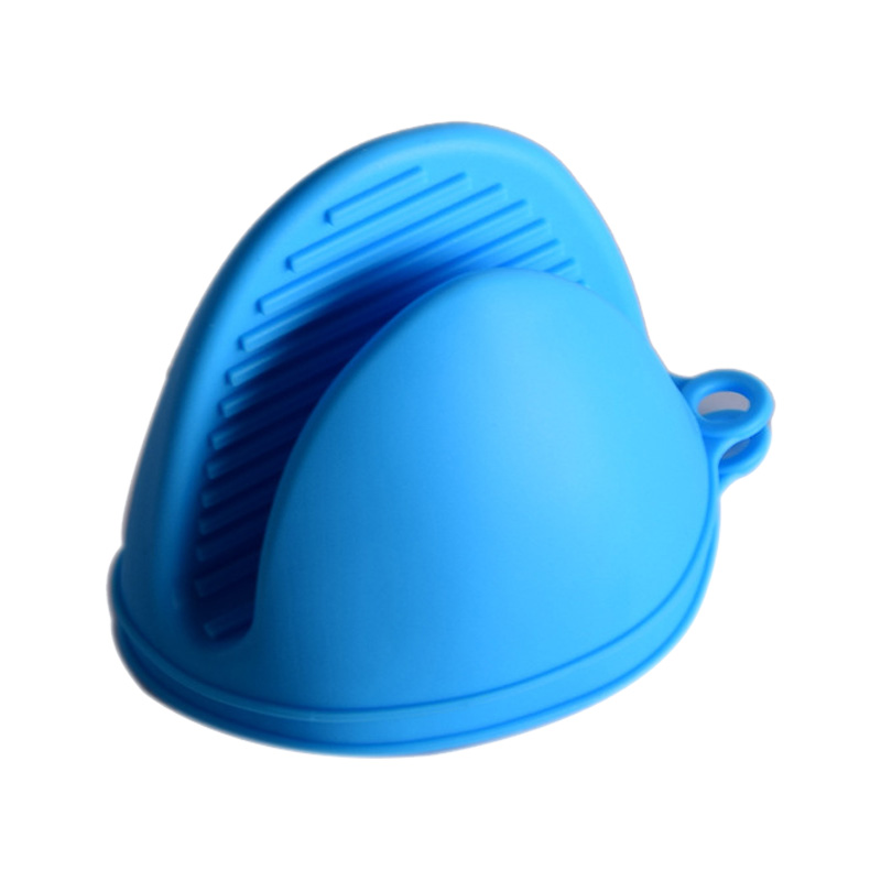 2PCS Thicken Silicone Baking Oven Mitts Microwave Oven Glove Insulation Non Stick Anti-slip Grips Bowl Pot Clips Kitchen Gadgets: E