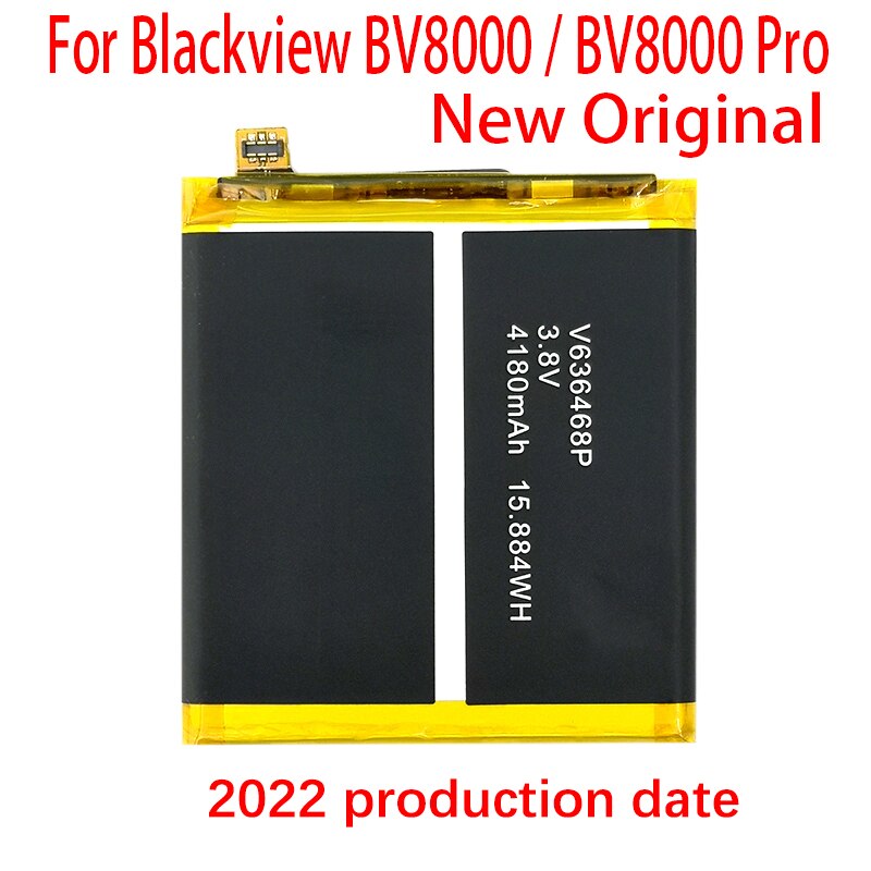 Original 4180mAh V636468P Battery For Blackview BV8000 / BV8000 PRO Smart Mobile Phone In Stock+Tracking Number