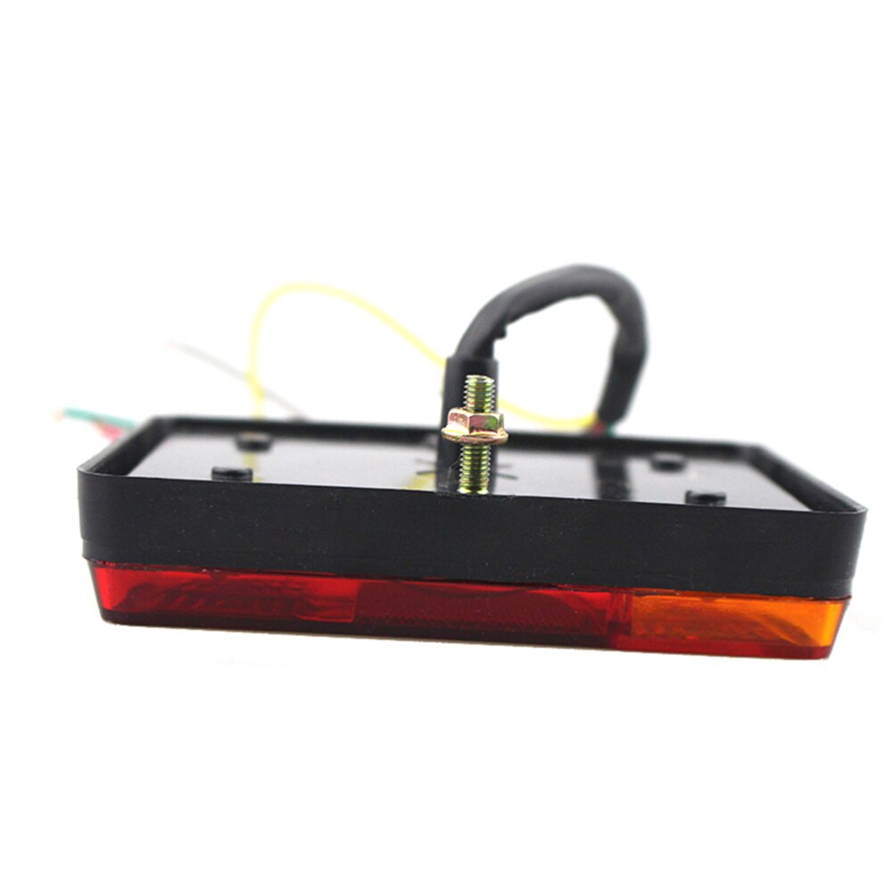 1 Pair Waterproof Truck Tail Lights Trailer Tail Lights Signal Rear DC12V Backup Lights for Heavy Truck Boat Trailer