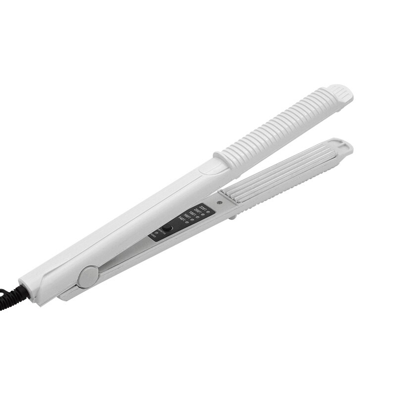 Temperatuurregeling Stijltangen 220-240V Straightening Golfplaten Styling Tools: White