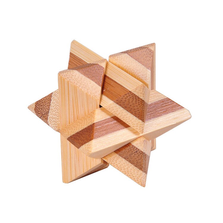 Kong Ming Luban blokada dzieci dzieci 3D Handmade drewniane zabawki inteligencja dla dzieci łamigłówki gra Puzzle edukacyjne zabawki: Octagonal ball