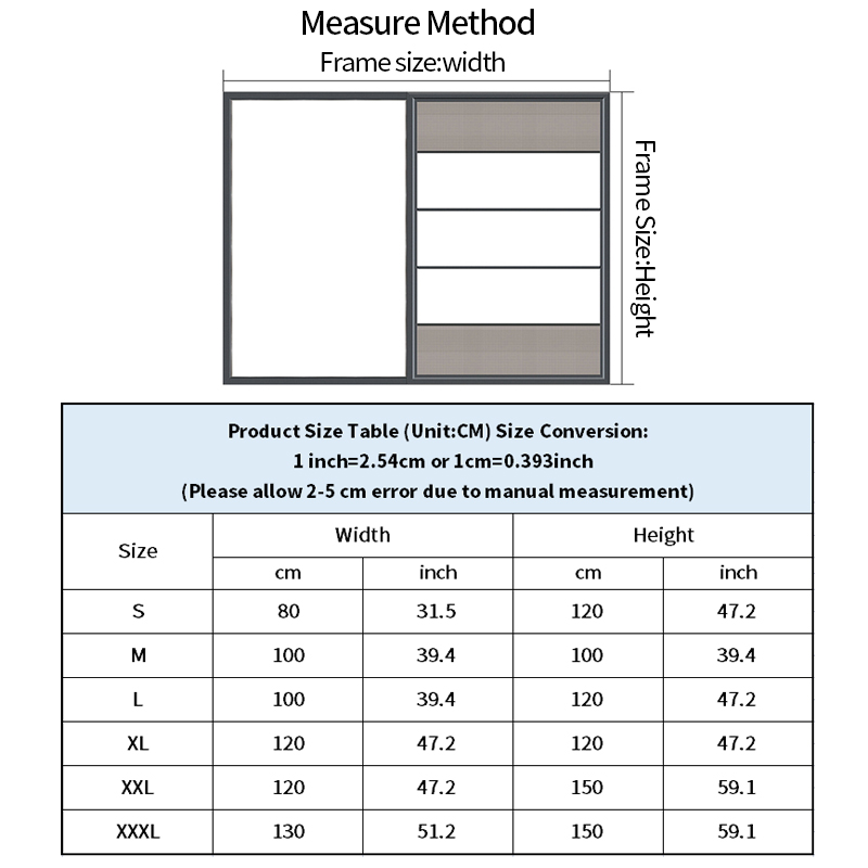 Indoor Insect Fly Mosquito Window Screen Mosquito-prevention Net Adjustable Summer Curtain Insect-resistant Window Mesh for Home