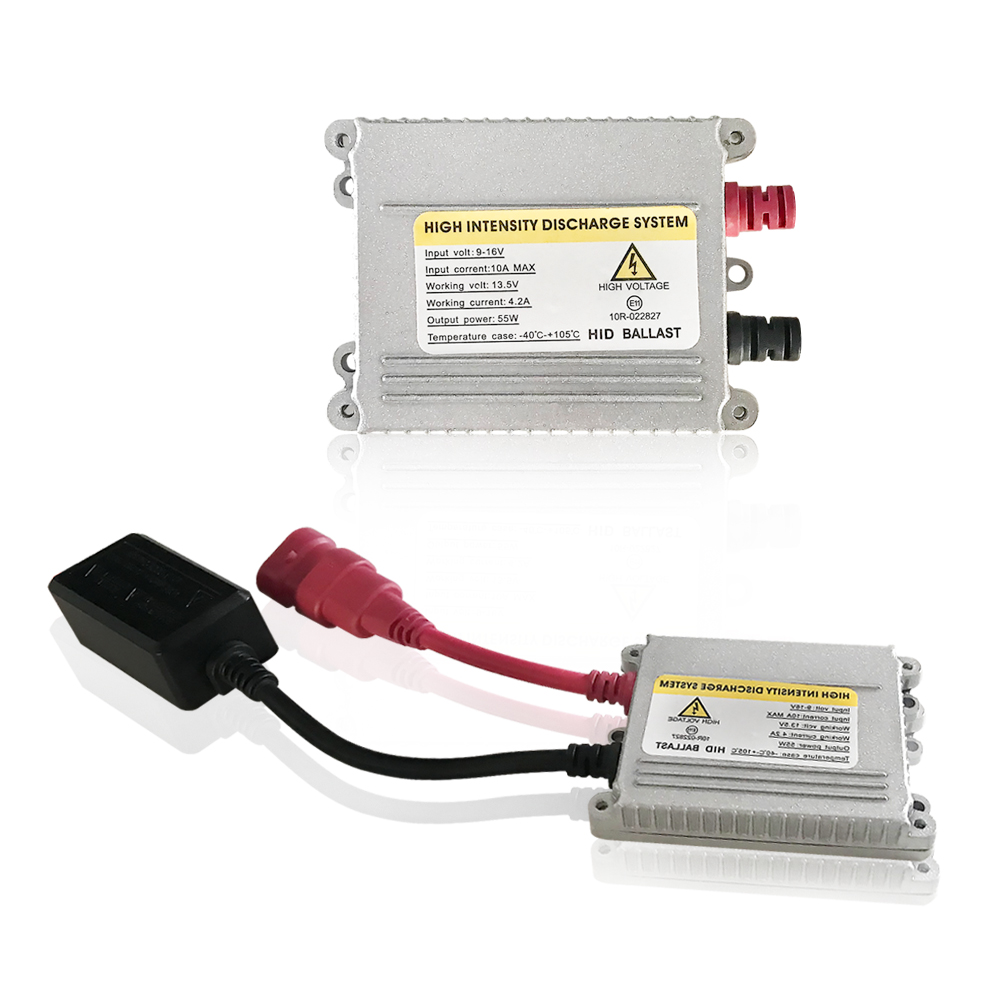 Balastro digital hid, 55w, slim, bloco de ignição, balastro eletrônico, kit hid, h7, h4, unidade de ignição, bloco h1, h11, h7, xenon